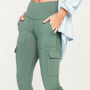 Leggings de fitness de haute qualité fabriqués au Pakistan pour femmes, offrant un confort optimal et un style actif. - Product Image 4