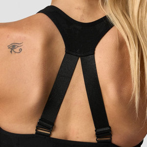 Soutien-gorge personnalisé pour femmes, conception dos croisé, décontracté, nouvelle collection, pour l'extérieur, entraînement, gym, fitness, sport - Product Image 4