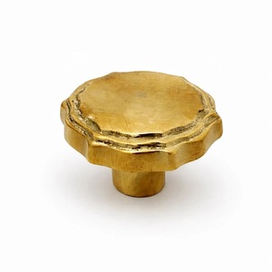 <b>Antique</b> <b>Brass</b> Octagonal Cabinet <b>Knob</b> Traditional Furniture Handle Durable <b>Door</b> Pull Gold Finished Hardware Droware Wardrobe <b>Knob</b> - Product Image 1