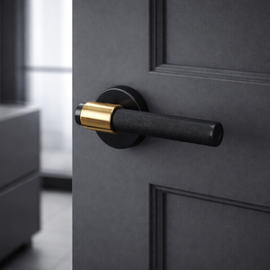 Premium Designer Marble Door <b>Handle</b> Set | Mortise Stainless Steel Antique,Black,Graphite & Gold Finish for Modern Interior Doors - Product Image 3