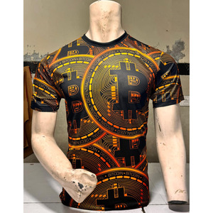 Camisetas de Hombre de Alta Calidad, 100% Algodón, Cuello Redondo, Impresión de Logotipo Personalizado, Corte Regular, Transpirables, de Secado Rápido, 220g - Product Image 4