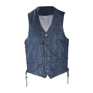 Chaleco vaquero para hombre, transpirable, a precio razonable, de última tendencia, última versión, antiencogimiento, transpirable, último diseño. - Product Image 2