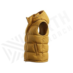 Hooded Quilted Waterproof <b>Bubble</b> Jacket Black Full Sleeve Winter Windproof Cotton Shell Knitted Fabric Polyester Filling Stand - Product Image 3