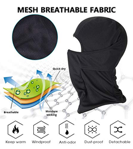 Máscaras de Esquí con Diseño de Fantasma JX Print, Gorro Deportivo con Logotipo Personalizado, Pasamontañas de Poliéster/Algodón para Ciclismo, Halloween - Product Image 5