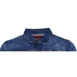 Chaqueta de Mezclilla Tejida para Hombre, Invierno, Mejor Precio, Corte Ajustado, Color Sólido, Ecológica, Transpirable, Lavable, Estilo Vintage, Informal - Product Image 2