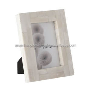 Beau cadre photo en bois incrusté de résine d'os personnalisé de l'Inde meilleure qualité fabriqué à la main pour la décoration de la maison Logo personnalisé - Product Image 3