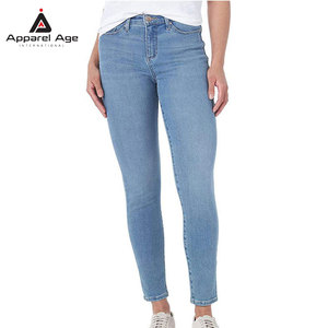 Nuevo Diseño, Mejor Precio, Pantalones Vaqueros para Mujer al por Mayor, Ropa Urbana para Adultos, Pantalones Vaqueros Transpirables y Cómodos para Mujer - Product Image 1