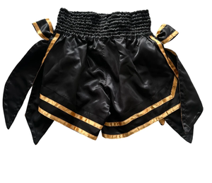 กางเกงมวยไทยสั่งทำพร้อมโลโก้สำหรับสโมสร - ระบายอากาศได้ดี แห้งเร็ว เหมาะสำหรับผู้ใหญ่ทั้งชายและหญิง ใช้สำหรับชกมวยและศิลปะการต่อสู้ - Product Image 2