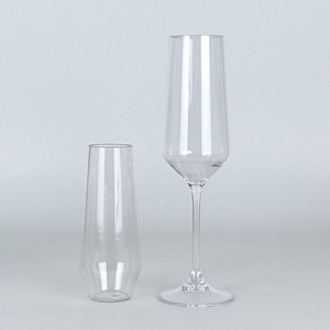 Copas de champán de plástico acrílico - Product Image 4