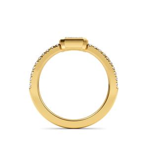 Anillo Clásico de Oro Blanco de 9K con Diamante Cultivado en Laboratorio, 1.10 ctw, Corte Ovalado, Diseño Premium para Compromiso - Product Image 5