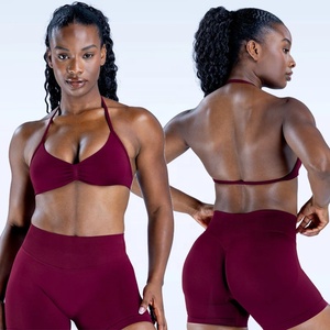 Conjunto de Yoga para mujer, ropa de gimnasio para entrenamiento, conjunto de Yoga transpirable para mujer, conjuntos de Yoga de nailon para adultos - Product Image 1