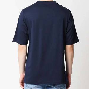 T-shirt personnalisé en coton 100% de qualité supérieure, vente en gros, t-shirt décontracté à manches courtes pour homme, coupe classique, col rond - Product Image 4