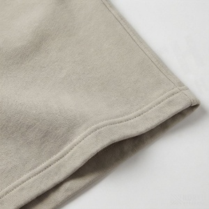 Pantalones Cortos de Felpa con Logotipo Personalizado para Hombre, Transpirables, de Poliéster/Algodón, Cintura Media, Estilo Casual Urbano, Aspecto Vintage, Secado Rápido, Diseño Liso - Product Image 6