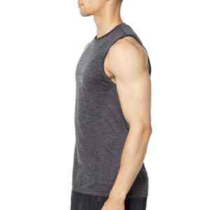 Men's Casual Tank <b>Top</b> Breathable and Comfortable Knitted Weave for Active or Leisure Wear Soft Feel Stretchy Fit Sleeveless - Product Image 2