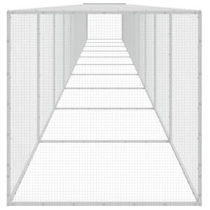 Jaula para Pollos de Acero Galvanizado Gris Claro, 107.6 Pies Cuadrados, Jaula para Animales - Product Image 4