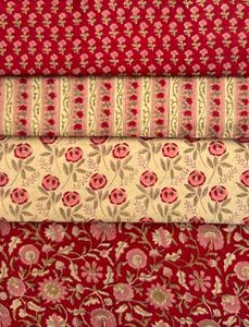 <b>Home</b> <b>Textile</b> Modern Boho Block Print Cotton Fabric Eco-Friendly Handmade Fabric Wholesale Supplier Custom print Bulk Order - Product Image 1