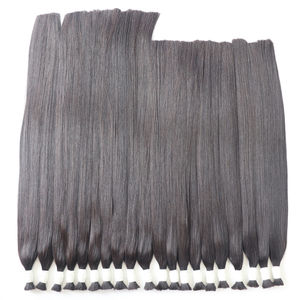 Livraison directe 100% extensions de cheveux vietnamiens bruts vierges à cuticule alignée en vrac couleurs noires prix bon marché - Product Image 5