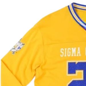 Camiseta de Manga Larga Personalizada para Mujer, con Logotipo Bordado con Letras Griegas, Ropa Deportiva Casual Universitaria, Prenda de Moda - Product Image 3