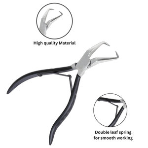 Pinzas Profesionales para Extensiones de Cabello con Microlink, Herramienta de Instalación de Anillos Micro y Nano Beads de Acero Inoxidable de Alta Calidad, Fábrica OEM - Product Image 2