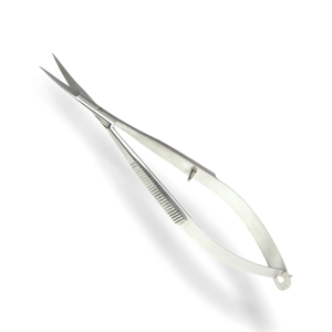 Ciseaux à ressort professionnels en acier inoxydable pour cils et sourcils Logo personnalisé outils d'extension de cils pour esthéticiennes - Product Image 1