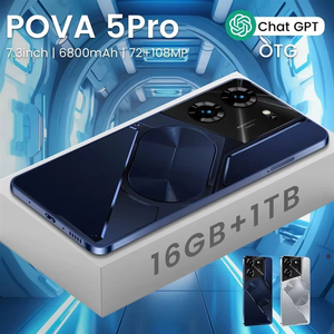 โทรศัพท์มือถือ Big Screen POVA5 Pro หน้าจอ 7.3 นิ้ว รองรับสองซิม กล้องความละเอียดสูง ระบบ 5G สมาร์ทโฟนแอนดรอยด์ - Product Image 2
