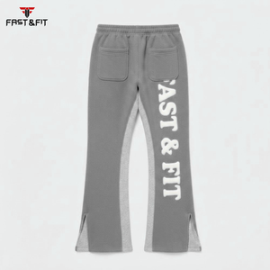Pantalones deportivos personalizados para hombre, de color sólido, estilo jogger, con logo impreso digitalmente. - Product Image 5