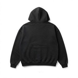 Custom Logo Men Oversized Drop Shoulder Heavyweight Zip Up Hoodie Premium Hooded Jacket Custom GSM - Product Image 2