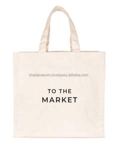 Bolsa de Compras de Lona de Algodón con Estampado, en Oferta, Ecológica, Reutilizable, de Diseño, para la Playa - Product Image 2