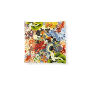 Plateau de service en verre Excelsa Kimono 30 cm, multicolore, décoratif - Product Image 1