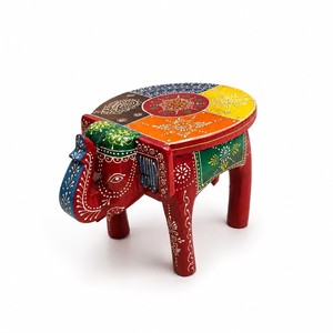 เก้าอี้ไม้โจดปุร์ดีไซน์สวยงามพร้อมลวดลายฝัง - ขายส่ง B2B - Product Image 2