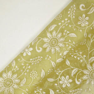 Tissu en Chiffon Brodé Malty Dobby 100% Polyester Respirant Écologique pour Mariage, Couleurs Personnalisées, Fournisseur Textile Export - Product Image 6