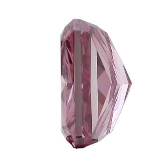 Diamante Cultivado en Laboratorio, Corte Esmeralda, Claridad VVS, Color Rosa Intenso, Certificado IGI, para Joyería, Anillo de Compromiso - Product Image 2