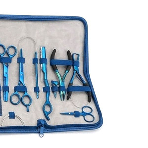 Premium Hair Extension Tool Kit With Pliers <b>Hook</b> Needle Loop Tool Beads Thread <b>Clips</b> Professional Salon Hair Extension - Product Image 6