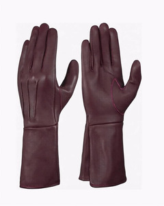 Premium <b>Men</b>’s Genuine Leather Winter <b>Gloves</b> Soft <b>Sheepskin</b> Warm Driving <b>Gloves</b> Custom OEM ODM - Product Image 3