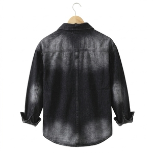 Fabricante de Jeans Personalizables, Chaqueta Vaquera de Manga Larga para Hombre, Ropa Casual Vintage, Servicios OEM y ODM - Product Image 2