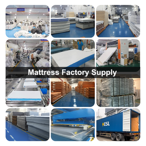 Giá rẻ thoải mái đôi kích thước giường nệm pad mềm vải dệt kim Túi cán <span class=keywords><strong>Latex</strong></span> phức tạp bọt nệm trong một hộp - Product Image 5