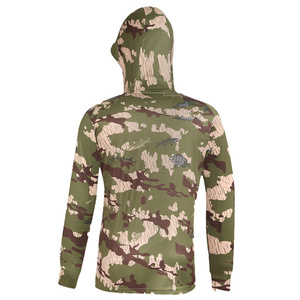 Chemise de pêche respirante et anti-humidité, vêtements de sport d'extérieur, fournisseur en gros, maillot de pêche à sublimation à manches longues - Product Image 4