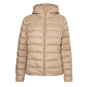 Chaqueta Acolchada de Invierno para Mujer, Forrada de Felpa, Cómoda, Suave, Transpirable, con Cierre de Cremallera, Secado Rápido, Color y Logotipo Personalizables, OEM - Product Image 1
