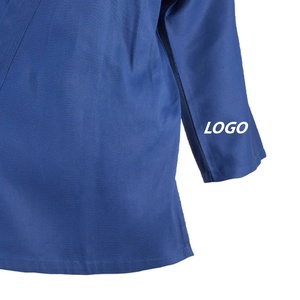 Ligero estiramiento Jiu-Jitsu Gi Karate Judo Taekwondo trajes logotipo frontal personalizado artes marciales uniforme OEM y ODM servicio - Product Image 5
