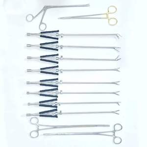 Conjunto de instrumentos para cirugía mínimamente invasiva, tijeras laparoscópicas de alta precisión y pinzas de agarre para uso clínico - Product Image 3