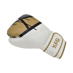All-Purpose Leather Kick Boxing <b>Gloves</b> Breathable <b>Moisture</b>-Wicking Secure Grip Hook Loop Closure for Training Sparring Daily - Product Image 3