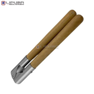 Buy Calf Dehorner Horn Cutter 13 Inch with Wooden Handle Heavy Duty Cattle Dehorning Tool for <b>Farm</b> & Livestock Medic Instrument - Product Image 2