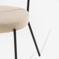 Chaise de salle à manger Vandana Zentrix Terra avec un design ergonomique moderne et un confort premium