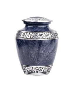 Top-Grade Metal Urn for Human Ashes, Crafted with Durable Materials for Lasting Preservation and Dignified <b>Memorial</b> Display - Product Image 3