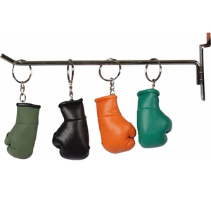 High Quality PU Boxing Glove Keychain for <b>Car</b> <b>Mirror</b> Decoration Personalized Boxing Gloves Keychain Custom Logo OEM Wholesale - Product Image 5