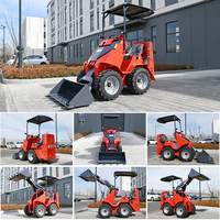 Mini-chargeuse compacte pour travaux de terrassement, vente directe usine, idéale pour les projets de construction