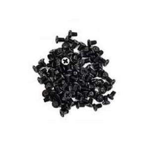 Microtornillos negros para reparaciones electrónicas DIY, herrajes de precisión, resistentes, ligeros y anticorrosivos - Product Image 2