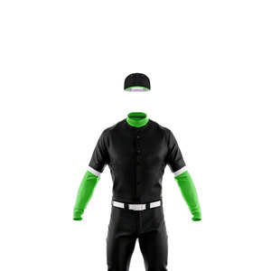 Dernier design, nouvelle arrivée, prix abordable, uniforme de baseball court personnalisable, haute qualité, antibactérien, séchage rapide, vêtements d'entraînement - Product Image 5