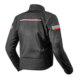 Chaqueta de Protección para Motociclistas al por Mayor OEM, Impermeable, Cortavientos, Transpirable, de Poliéster y Algodón para Verano e Invierno - Product Image 4