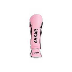 Espinilleras Rosas Askar, Equipo de Protección para Entrenamiento de Artes Marciales, Unisex, Espuma EVA Resistente - Product Image 2